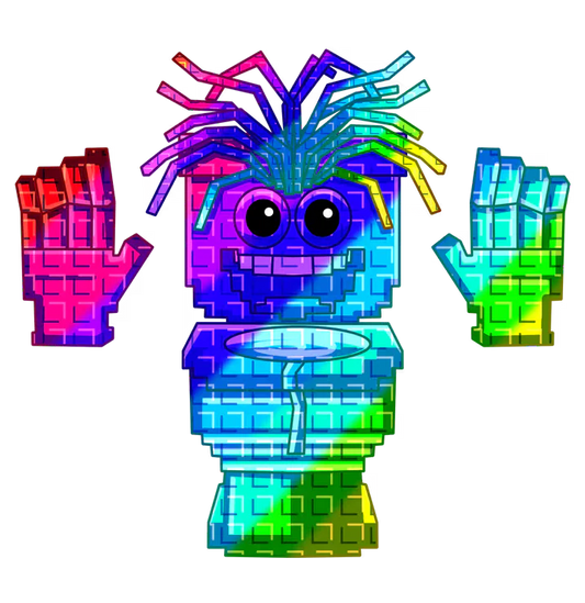 Rainbow Spaghetti Tualetti