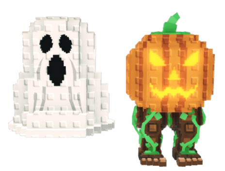 Candy Spooky and Pumpky